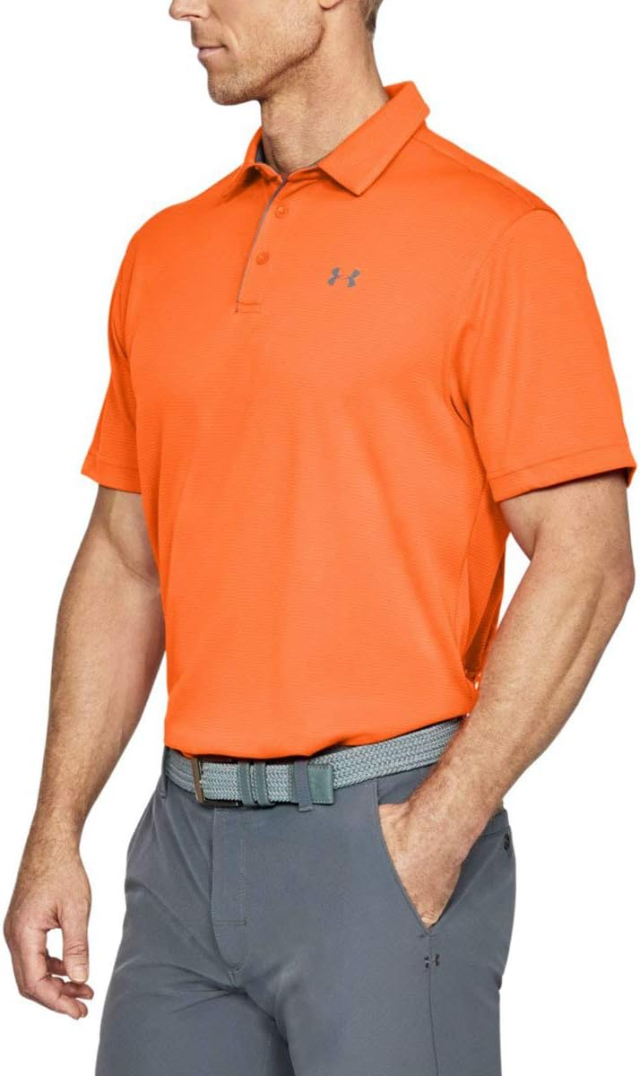Under Armour Men's Tech Golf Polo - Moisture-Wicking Fabric | Lightweight & Breathable Design