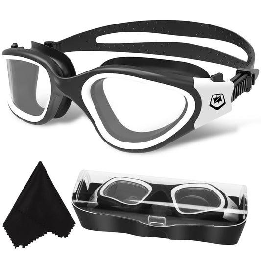 WIN.MAX Polarized Swimming Goggles Swim Pool Goggles Anti Fog Anti UV No Leakage Clear Vision for Men Women Adults Teenagers