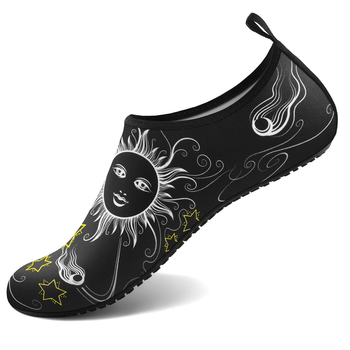 Water Shoes for Women Men Quick-Dry Aqua Socks Swim Beach Barefoot Yoga Exercise Wear Sport Accessories Pool Camping Must Haves Adult Youth Size 8.5-9.5Women/7.5-8.5Men