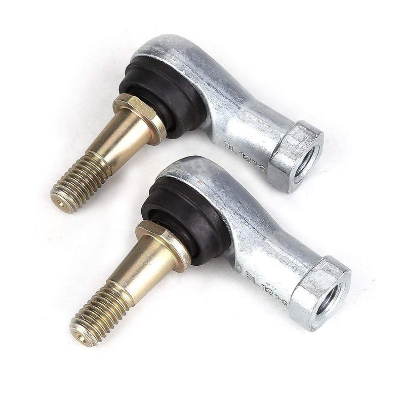 10L0L Golf Cart Ball Joint Kit Tie Rod End Set Compatible with EZGO TXT G&E 2001-up, Thread and Right Thread for Driver and Passenger Side, OEM# 70902G01, 70902G02