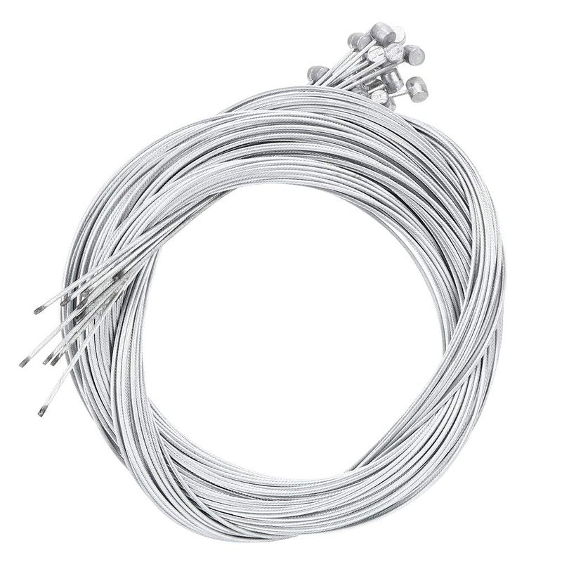 Ymiko 2.5 m Brake Cable 20 Brakes 2300 mm Cables lot Rear for Electric Bikes disc Electric Modification Accessories Metal housing Long Electric brake line Rear Wheel Cable Core Brake Line Accessories