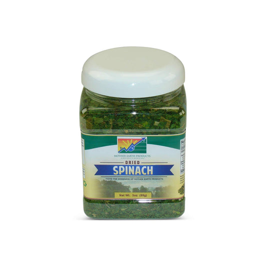 Mother Earth Products Dehydrated Spinach Jar