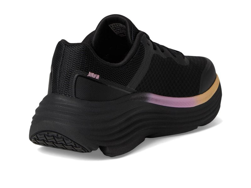 Skechers Women's Max Cushioning Endeavour Canova Sneaker, Black/Pink, 8.5 Wide