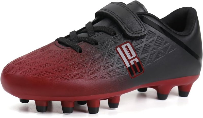Kids Firm Ground Soccer Cleats - Boys & Girls Athletic Football Shoes | Durable & Comfortable Fit