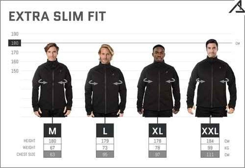 ACE Jackal Softshell Jacket - Tactical Outdoor Jacket for Airsoft & Paintball - Water-Repellent Softshell Layer - Black - XXL