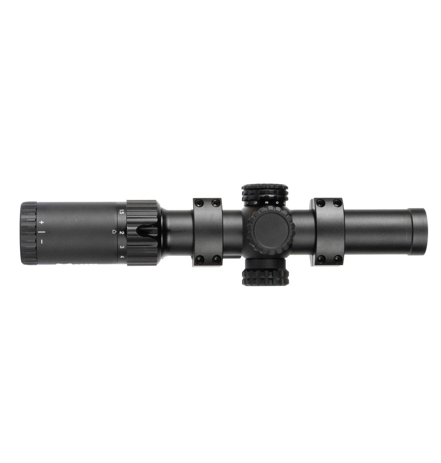 Monstrum Ladon 1-6x SFP LPVO Rifle Scope | Black | BDC-A3 Reticle