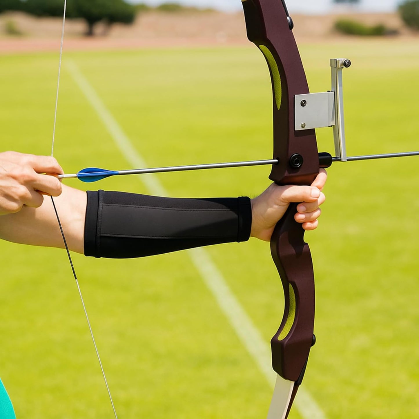 Archery Arm Guards - Lightweight 2 Pcs Set for Target Shooting | Unisex Athletic Protection