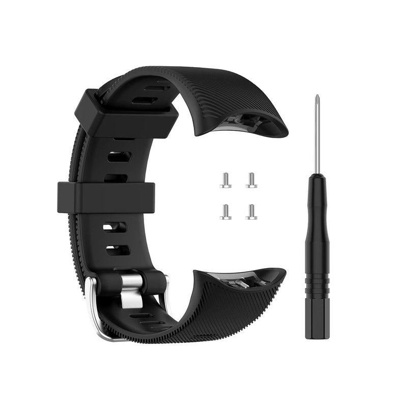 Band for Garmin Forerunner 45 (42mm), Soft Silicone Replacement Watch Band Strap for Garmin Forerunner 45S (39mm) / Swim 2 Smart Watch (No Tracker)