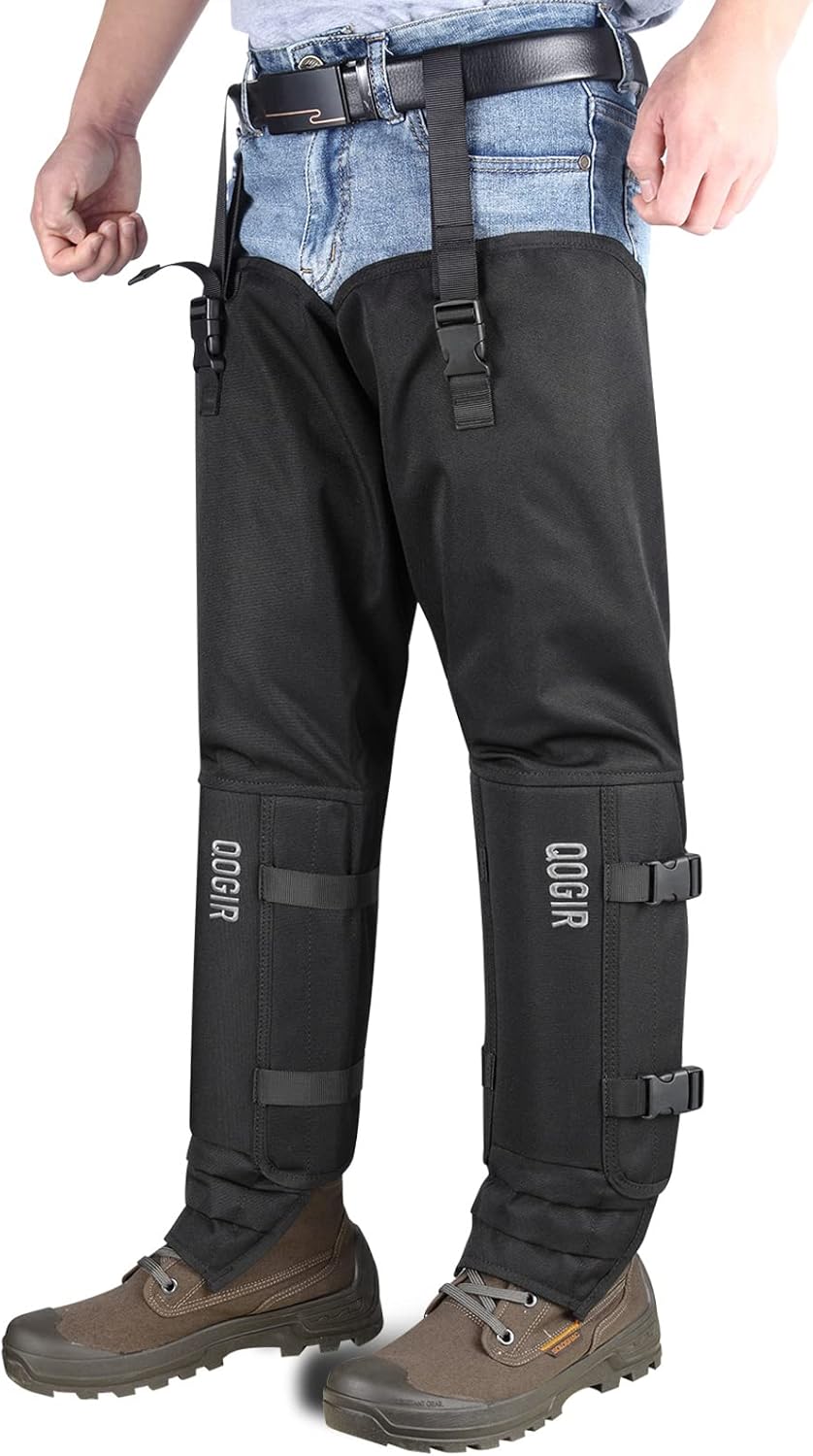 Snake Guards - Durable Snake Gaiters for Full Leg Protection | Hunting Gear for Outdoor Safety
