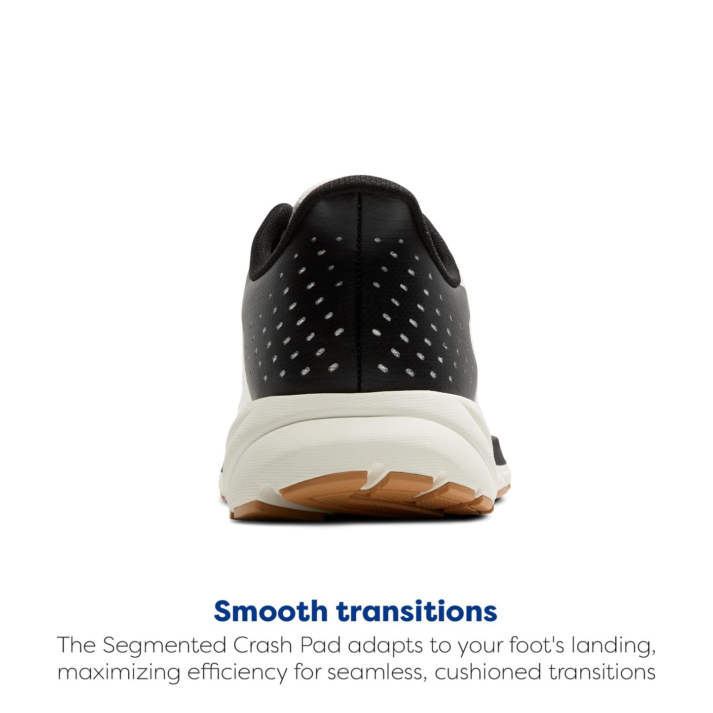 Brooks Women’s Anthem 7 Neutral Running Shoe - White/Black/Tan - 8.5 Medium