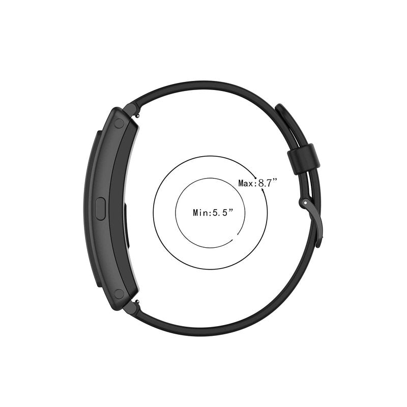 FitTurn [5Pack]16mm Bands for YOUSOKU H97 Pro/AKUMAKA CS5/BOCLOUD ZX19/FITVII Slim/KALINCO Slim/MorePro HM08/HENGTO H39 PLUS/BOCLOUD 1.45" Fitness Tracker, Colorful Silicone Wristband Adjustable Accessory Bands Strap