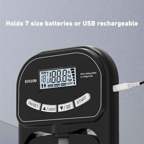 Captain Grip Strength Tester and Trainer Set – Electronic Hand Dynamometer (400lbs/180kg) & Adjustable Resistance Grip，Electronic Counting Grip