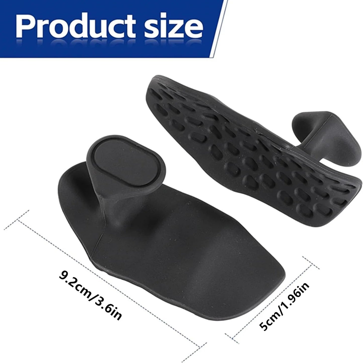 ourgle Anti-Slip Workout Grips - Ergonomic Rubber Hand Protector Gloves for Weight Lifting, Pull-Ups, Gym Training and Exercise, for Men and Women