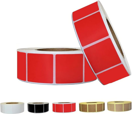 Target Pasters - 1 Inch Adhesive Stickers for Shooting Practice | 2000 Pieces for Range Targets