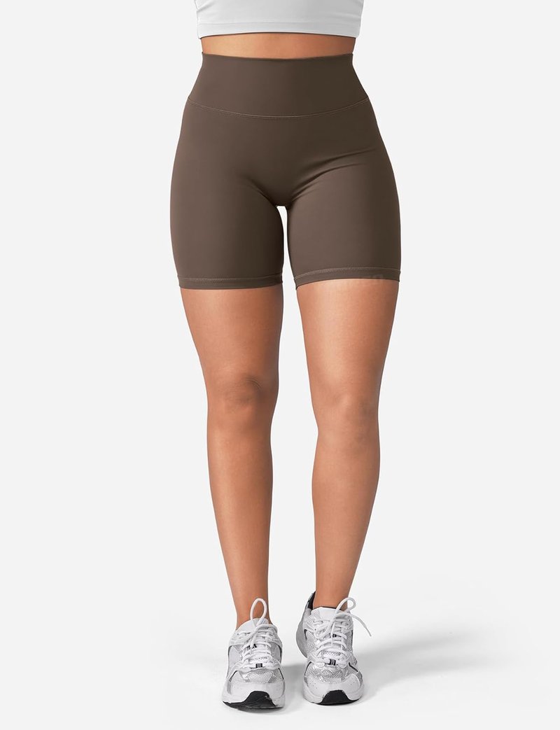 YEOREO Women's High Waist Biker Shorts - SoftHue Tummy Control | 3.6"/4.5"/6" Sizes for Yoga & Gym