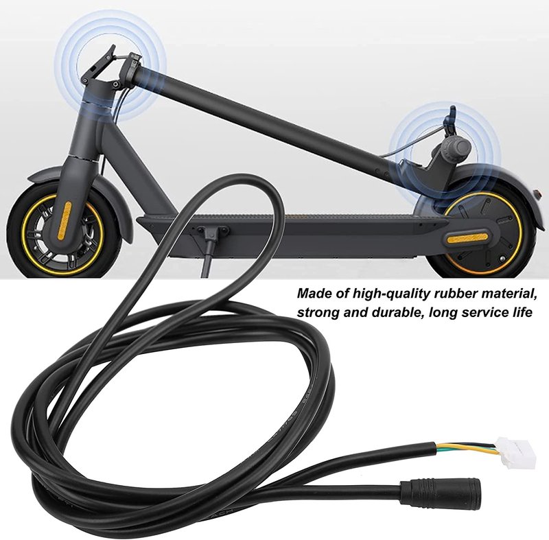 XHSESA Black Connection Cable Wire Line Power Replacement for Ninebot No. 9 MAX G30/G30D Electric Scooter Parts