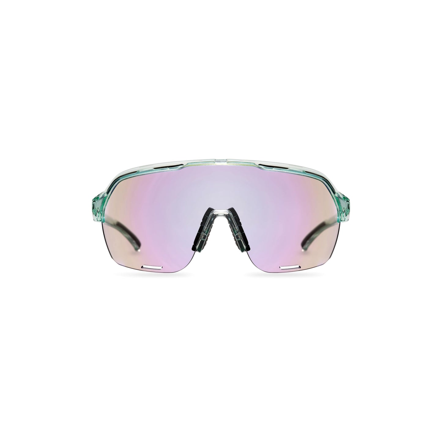 EOC SkyShift Color Mirrored Photochromic Transition Sports Sunglasses (Skyshift Green (Frame: Crystal Teal), 150, Millimeters)