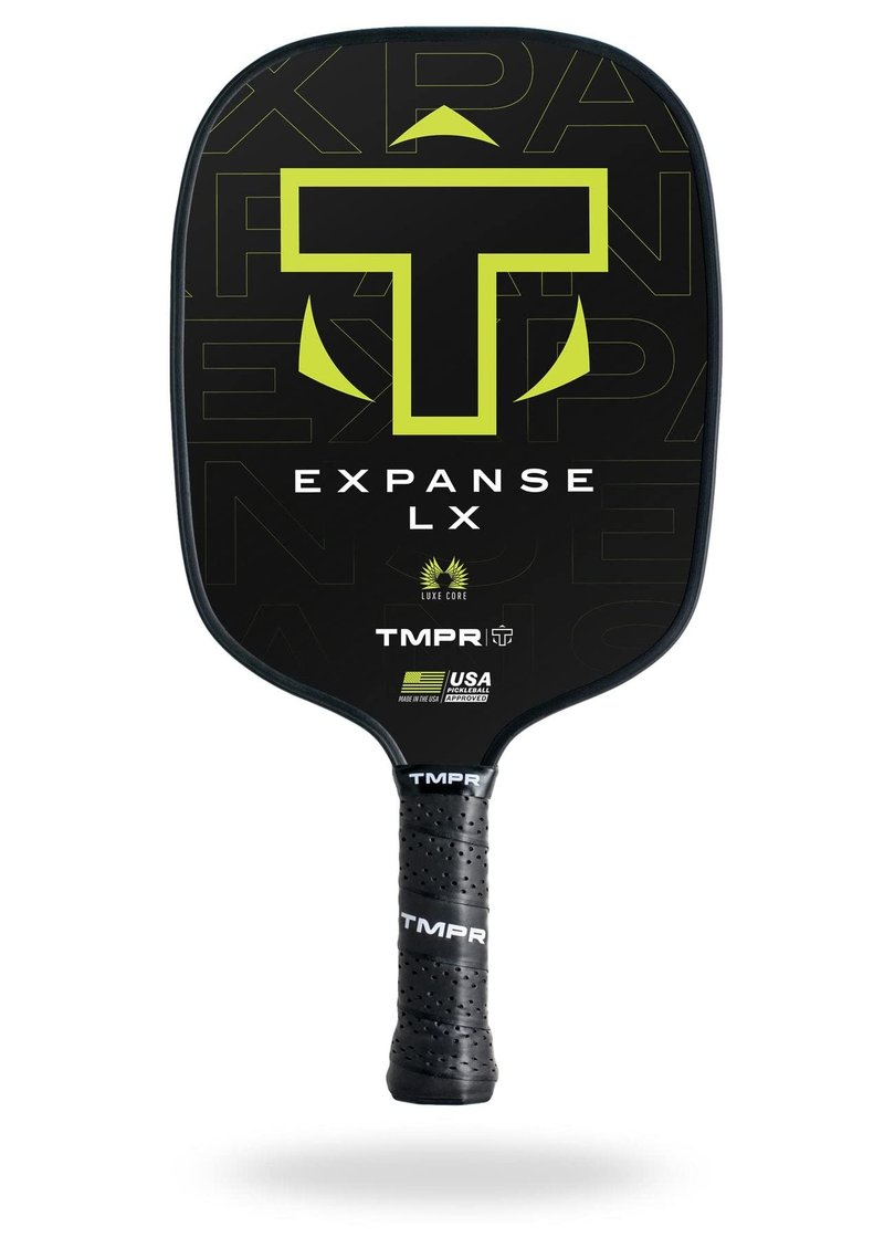 TMPR Sports Expanse LX - Pickleball Paddle, Green, Medium Weight (7.9-8.0 oz)