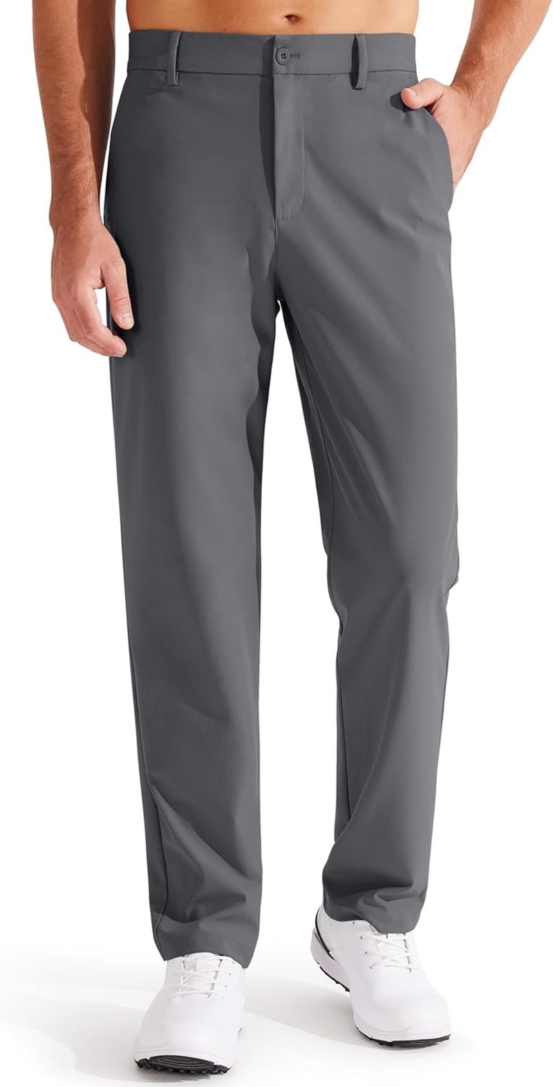Libin Men's Golf Pants - Classic Fit Stretch Casual Dress Pants | Lightweight with Pockets, Sizes 29-33