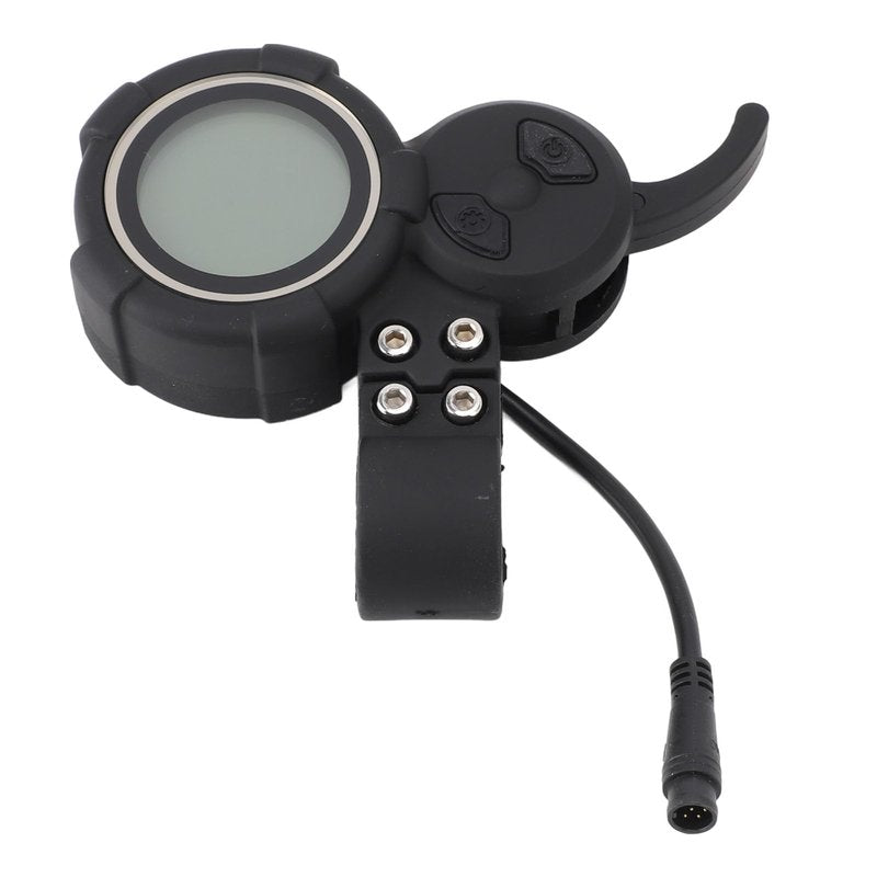 Electric LCD Display Meter for 10 Inch Scooter, 36?72V LCD Display Control Panel with 6 Pin Plug, Electric Display Meter Conversion Kit