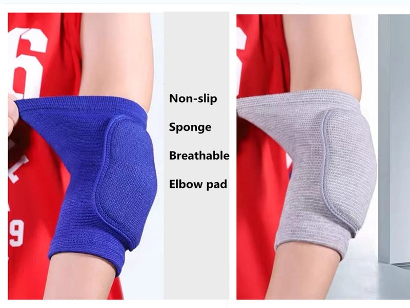 MINILUJIA Children Elbow Brace Cover Tight Nonslip Sponge Sleeves Breathable Flexible Elastic Kid Elbow Support Protector Pad 2PCS/Pair