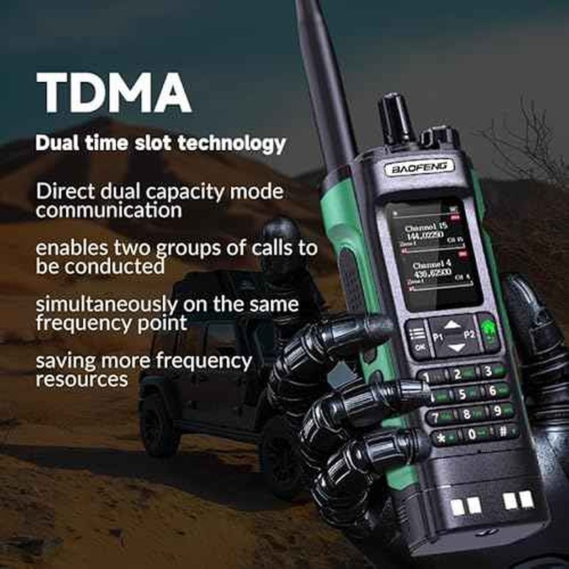BAOFENG DM-32 DM32 DMR 10W Ham 2 Way Radio GPS Matching Writing Frequency Satellite Positioning Type-C DM32(1PC)