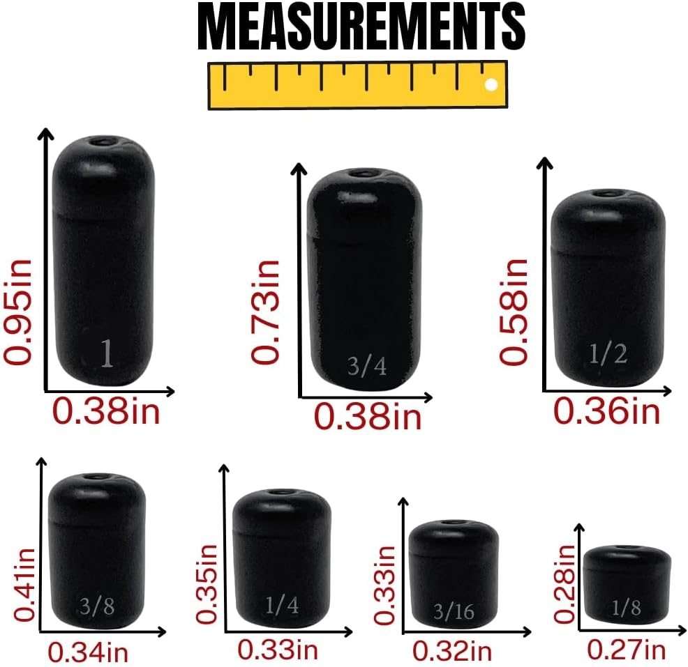 Tungsten Barrel Weights for Carolina Rig Bass Fishing - Egg Shaped Sinkers | Freshwater & Saltwater, Size Stamped