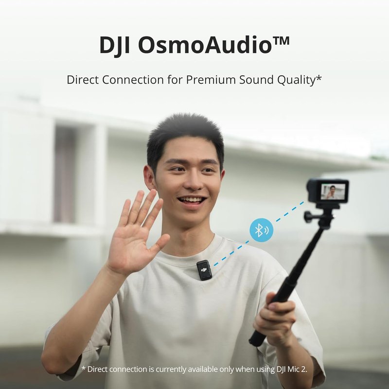 DJI Osmo Action 4 Waterproof Action Camera - 4K/120fps, 1/1.3" Sensor, 160 Mins Vlogging Battery Life