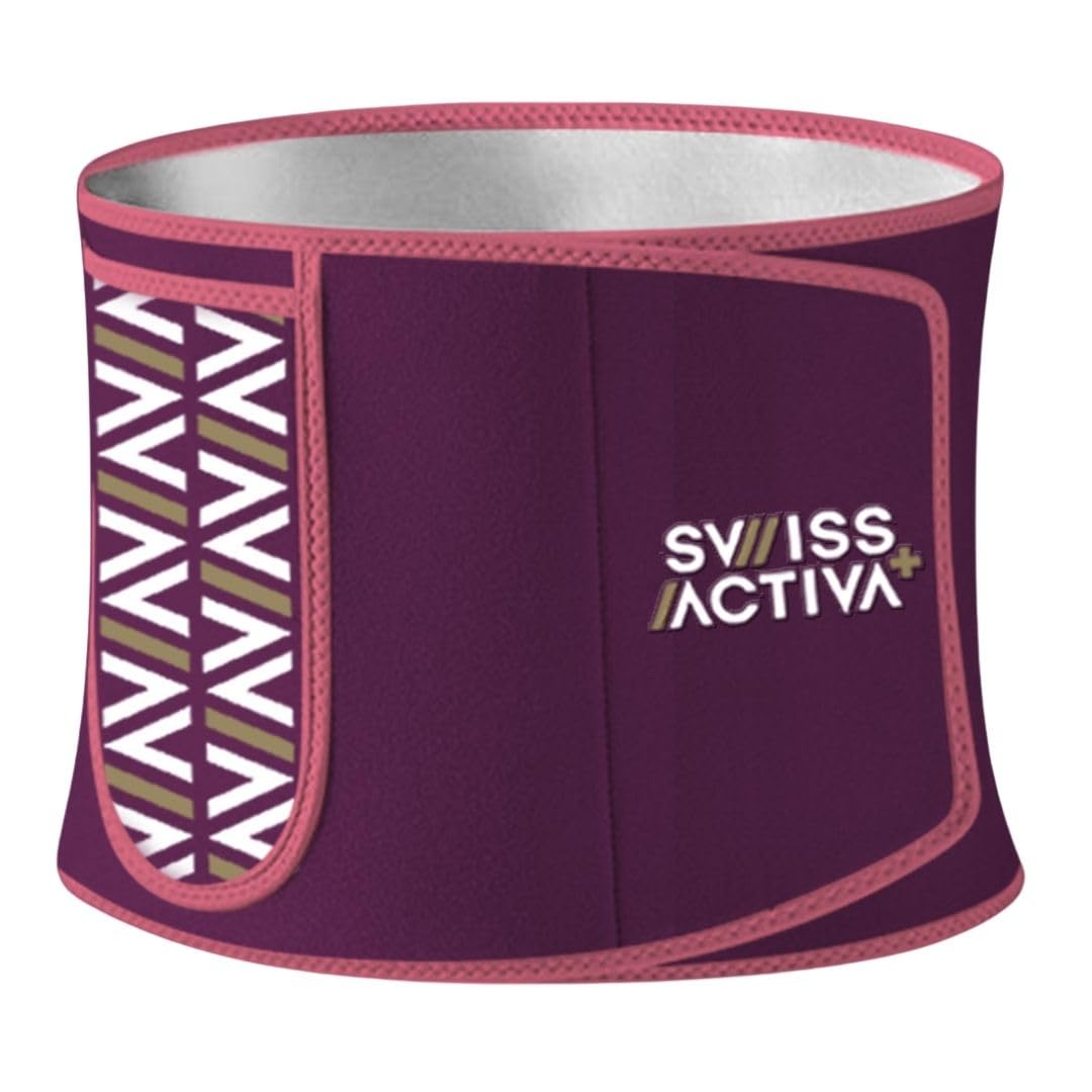 Swiss Activa+ S2 XXL Smart Hula Hoop with Waist Trimmer -Waist Size 22-50in - Weight Loss Infinity Smart Weighted Hula Hoop for Women