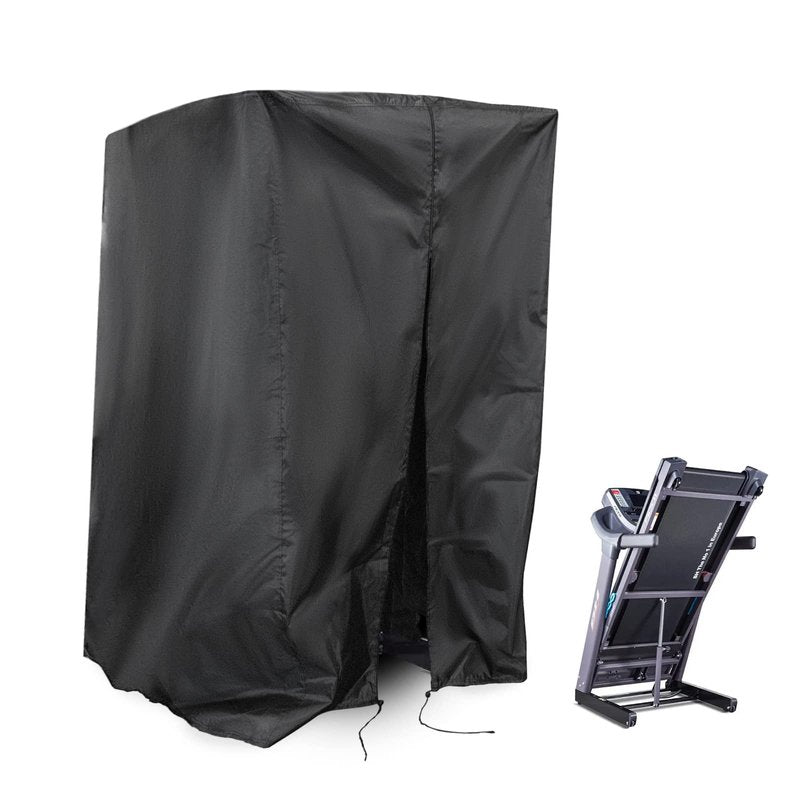 Iptienda Treadmill Cover, Folding Treadmill Covers Waterproof for Foldable Running Machine Indoor Outdoor, 46"L x 38"W x 66"H