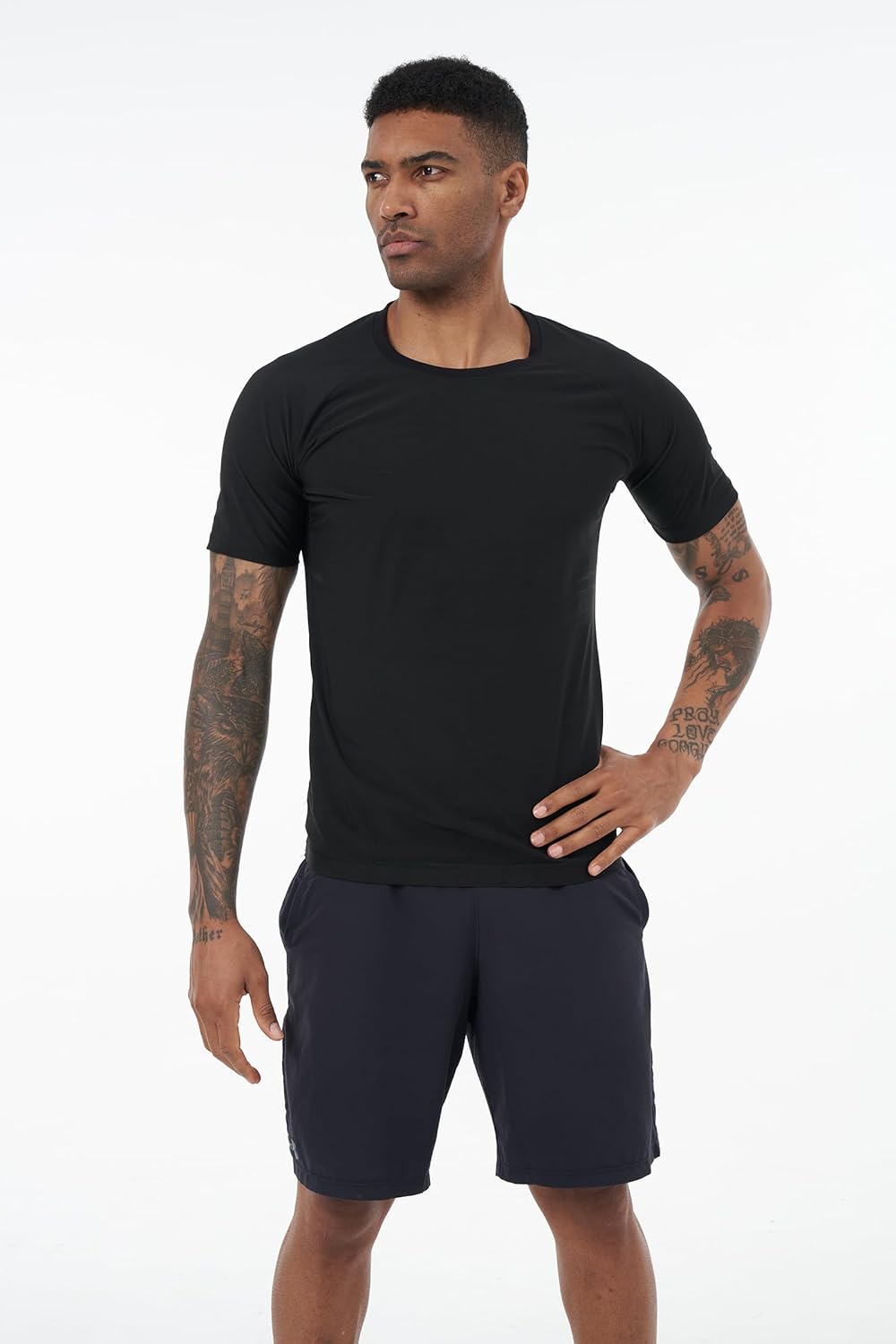 Men's Sauna Sweat Suit - Compression Vest for Enhanced Workouts | Short Sleeve Gym Shirt