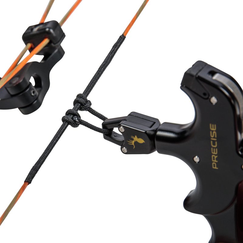Trophy Ridge Precise Bow Release, 4-Finger T Handle Release, Includes Sling Wrist Strap, Torque Free Caliper-Style Head Rotates a Full 360-degrees, Multi-Position Thumb Trigger