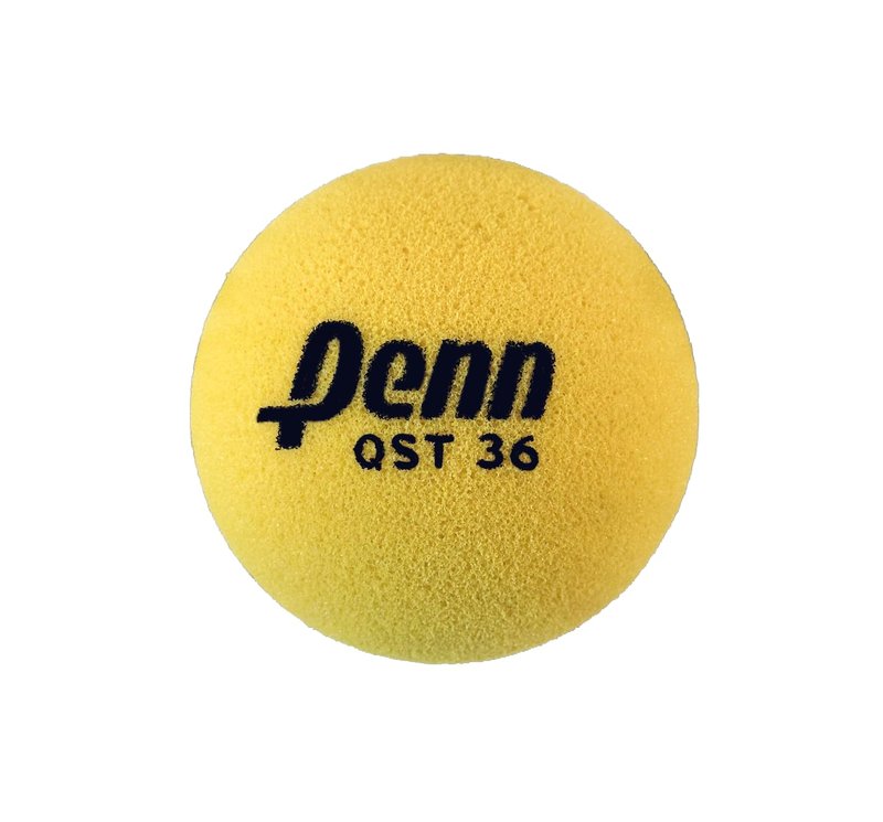 Penn QST 36 Tennis Balls - Youth Foam Red Tennis Balls for Beginners