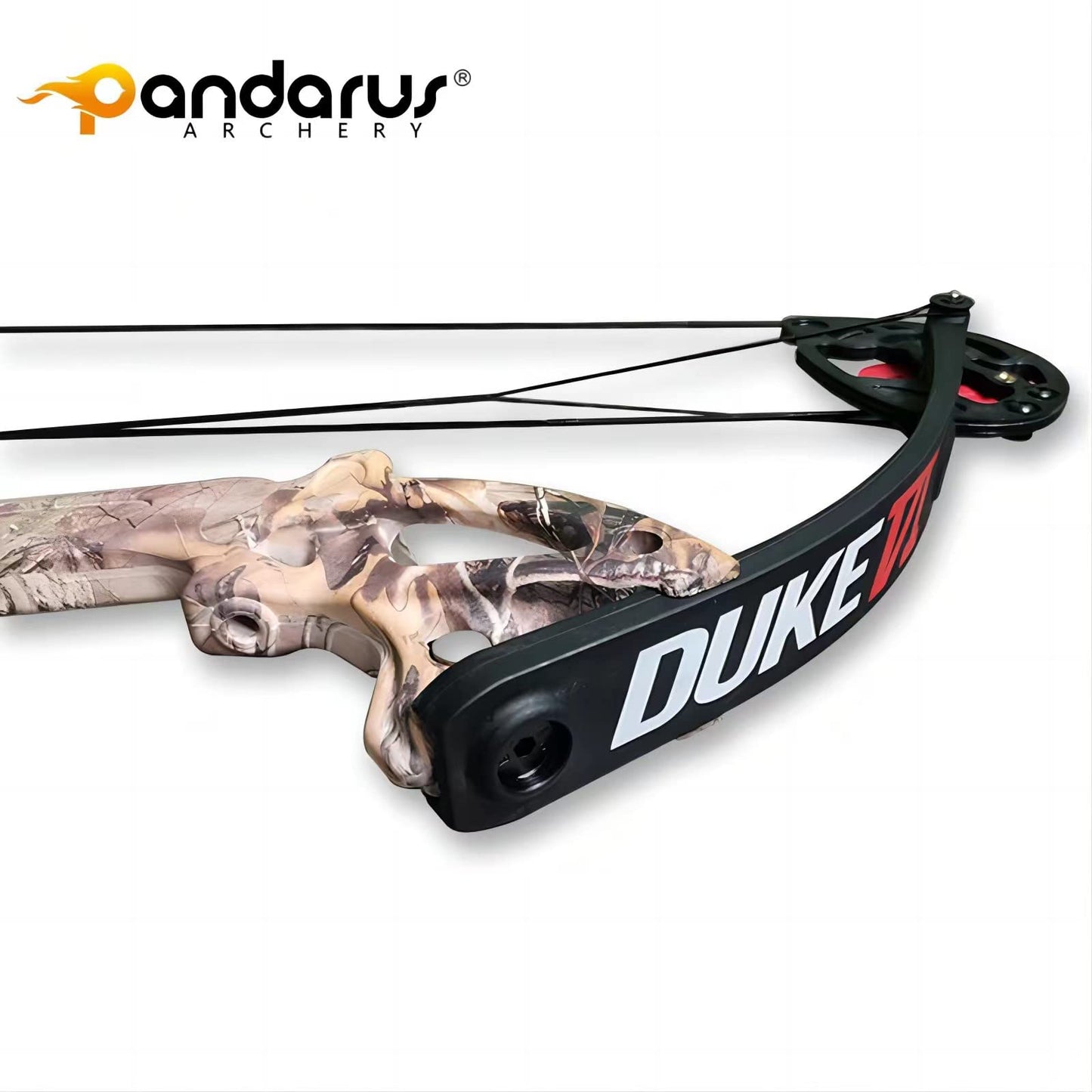 PANDARUS Compound Bow Archery for Youth and Beginner, Right Handed,19”-28” Draw Length,15-29 Lbs Draw Weight, 260 fps (Camo Left Handed)