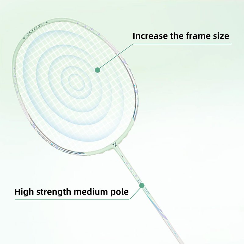 Badminton Rackets,Badminton Racket Set,Both Offensive and Defensive,Lightweight 75g/G5 All Carbon Fiber One-Piece Durable Double Racket,Including 2 Rackets,2 Shuttlecocks,and 1 Bag
