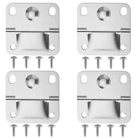 Cooler Hinge Stainless Steel Set Replacement for Coleman Cooler (with Screw Set)