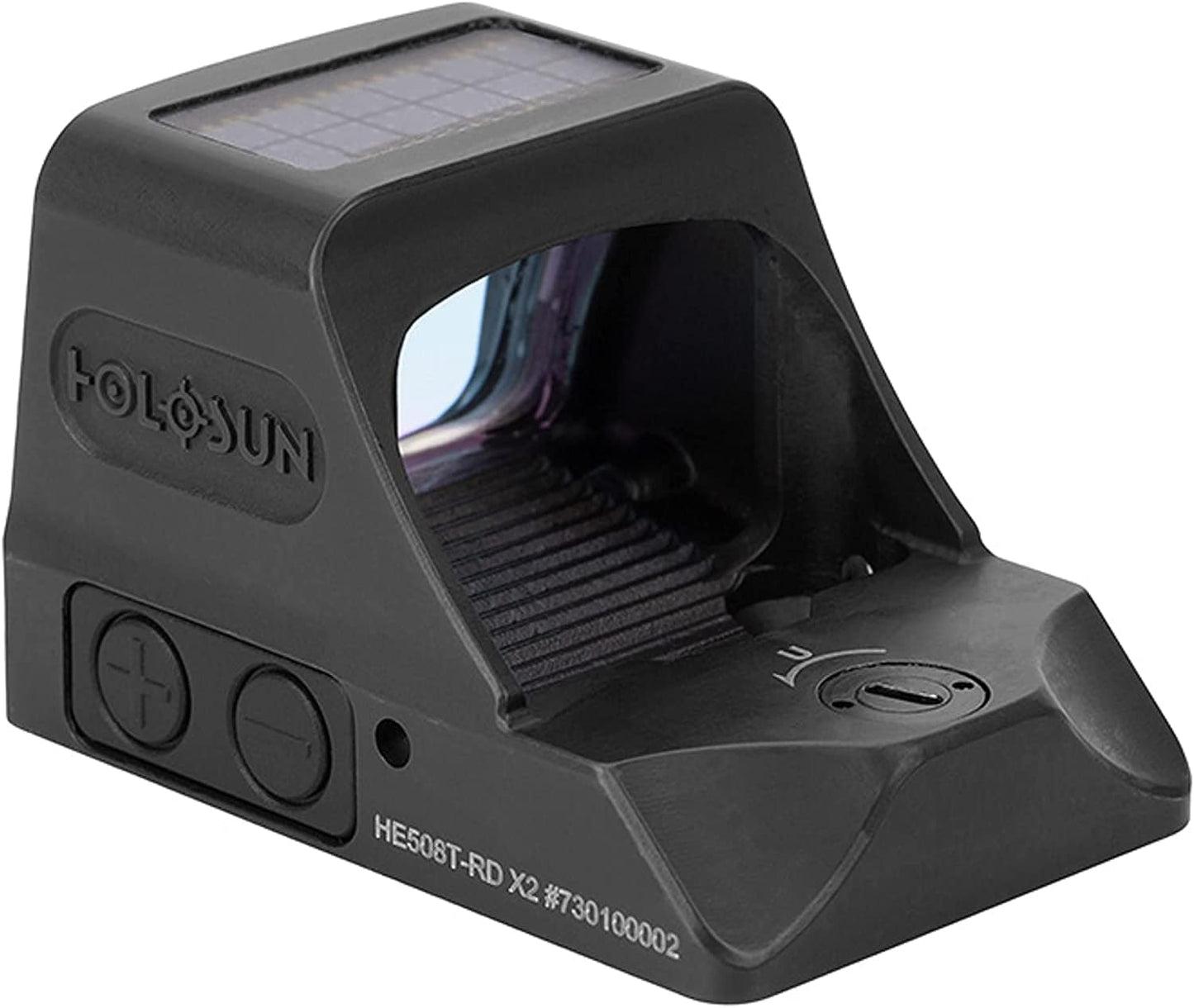 Holosun HE508T X2 - Multi-Reticle 2 MOA Dot & 32 MOA Circle Reflex Pistol Sight - Durable Titanium with Solar Failsafe | Green/Red Dot Options