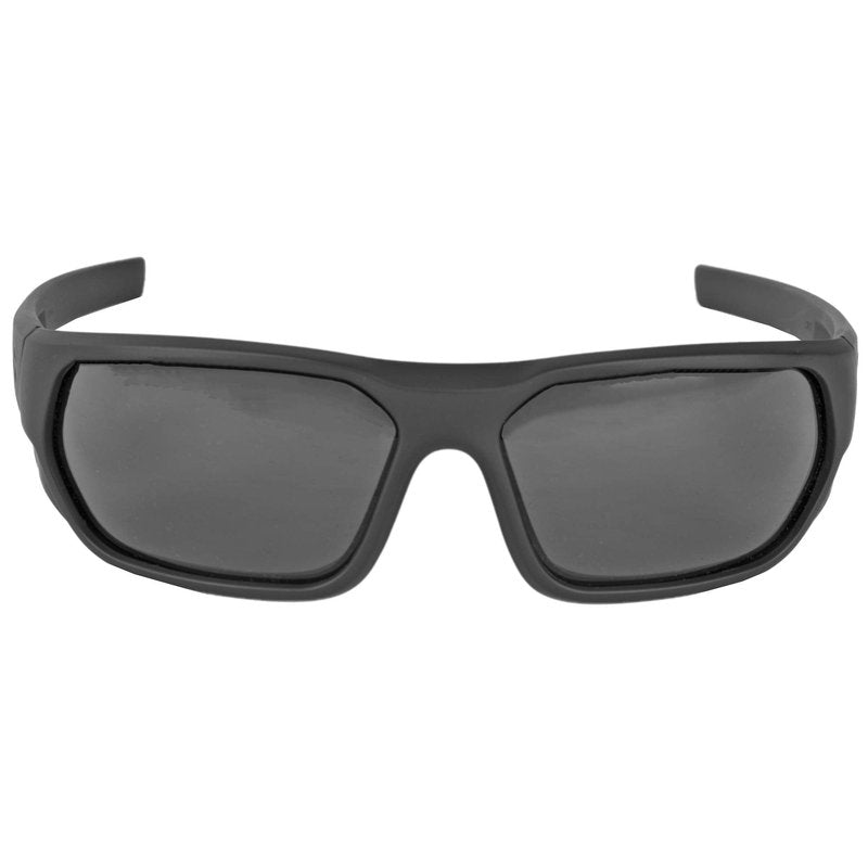Magpul Radius Sunglasses Tactical Ballistic Military Eyewear Shooting Glasses for Men, Black Frame, Gray Lens (Non-Polarized)