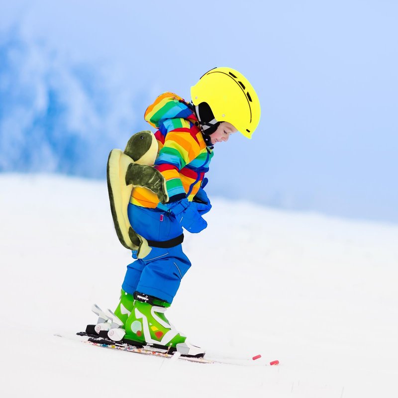 Kathfly Turtle Butt Pad Snowboarding Cute Protection Hip Butt Pad Protective Gear for Skiing Tortoise Snowboarding Padded Turtle Hip Cushion Protection for Kids Adults Skating(Green)