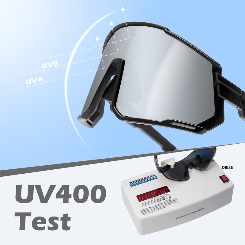 Suertree Polarized Cycling Glasses Men Women Sports Sunglasses TR90 Mountain Bike Riding MTB Bicycle Running Golf Baseball Fishing Driving Hiking