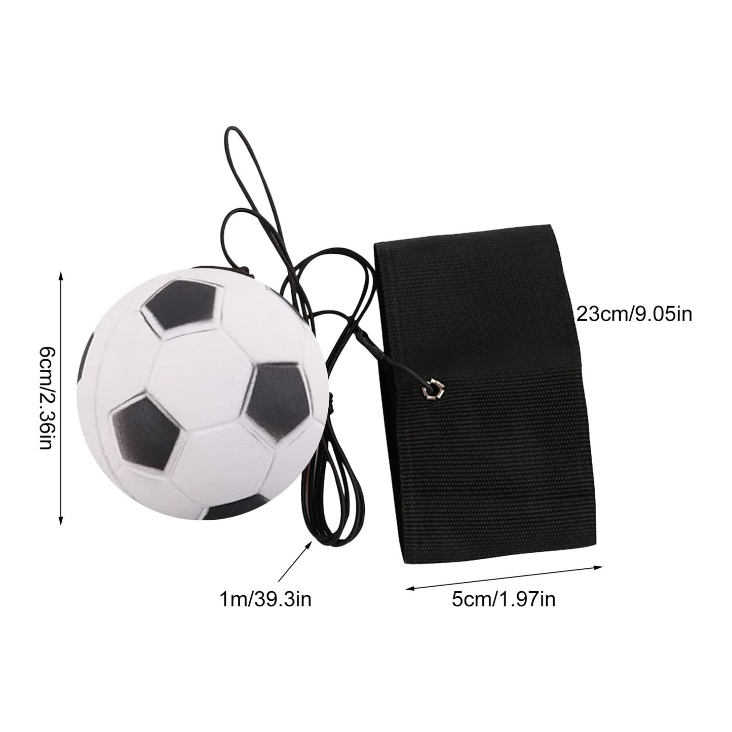 Wrist Return Ball Rubber Sport Ball with Wrist Strap and String | Rebound Ball Sports Bouncy Ball,Wrist Rebound Toy on Elastic String Ball Wrist Toy for Teens Adults Wrist Exercise Play