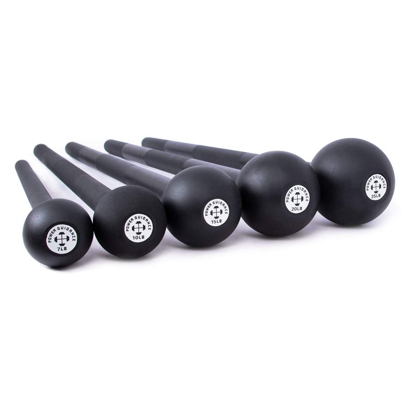 POWER GUIDANCE Steel Mace Perfectly Develop Stabilizer Muscles, Joints, and Core Strength (15lb)
