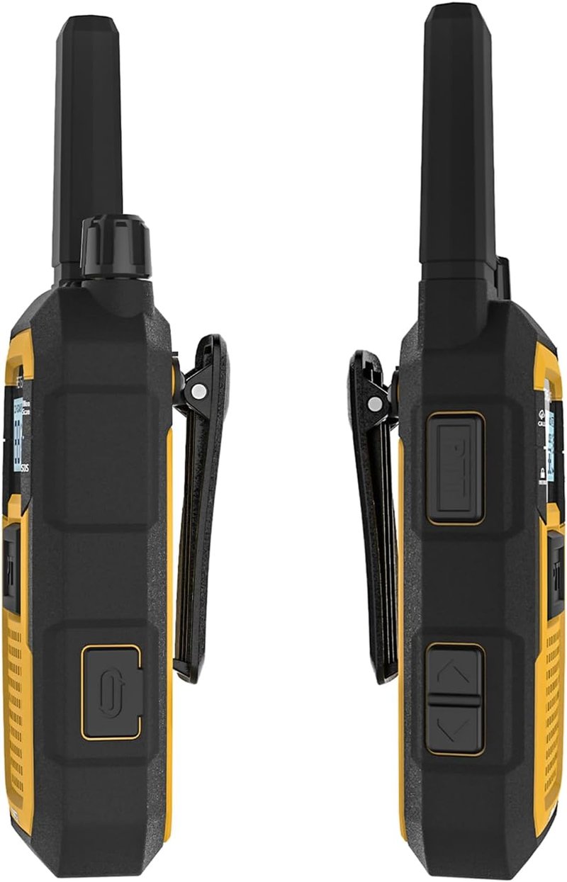 Retevis RB48 Long Range Walkie Talkies - IP67 Waterproof, Heavy Duty | 2000mAh Battery, 6 Pack for Job Sites