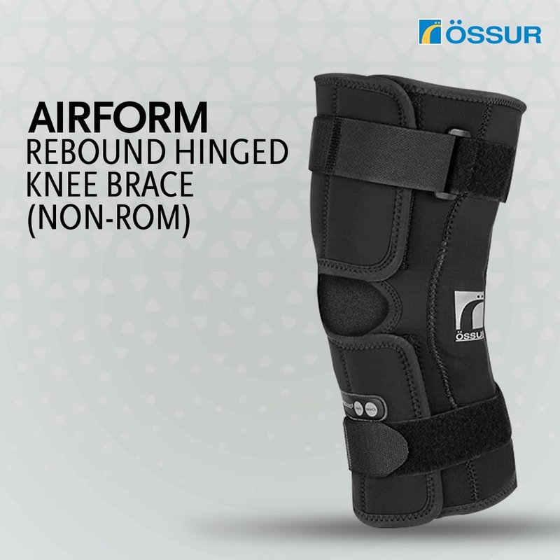 Össur Rebound Knee Wrap - Premium Compression for Personalized Knee Support, Stability, and Comfort in Sports, Workouts, and Everyday Wear - Enhance Knee Health and Performance (X-Large)