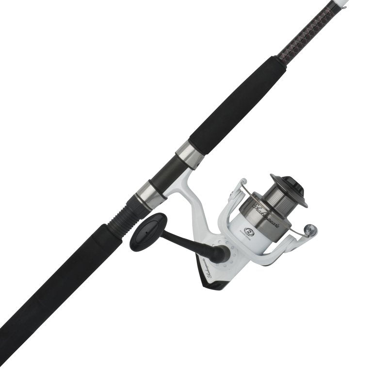 Ugly Stik 7’ Catfish Spinning Fishing Rod and Reel Catfish Combo, Ugly Tech Construction with Clear Tip Design, 7’ 2-Piece Moderate Fast Action Rod