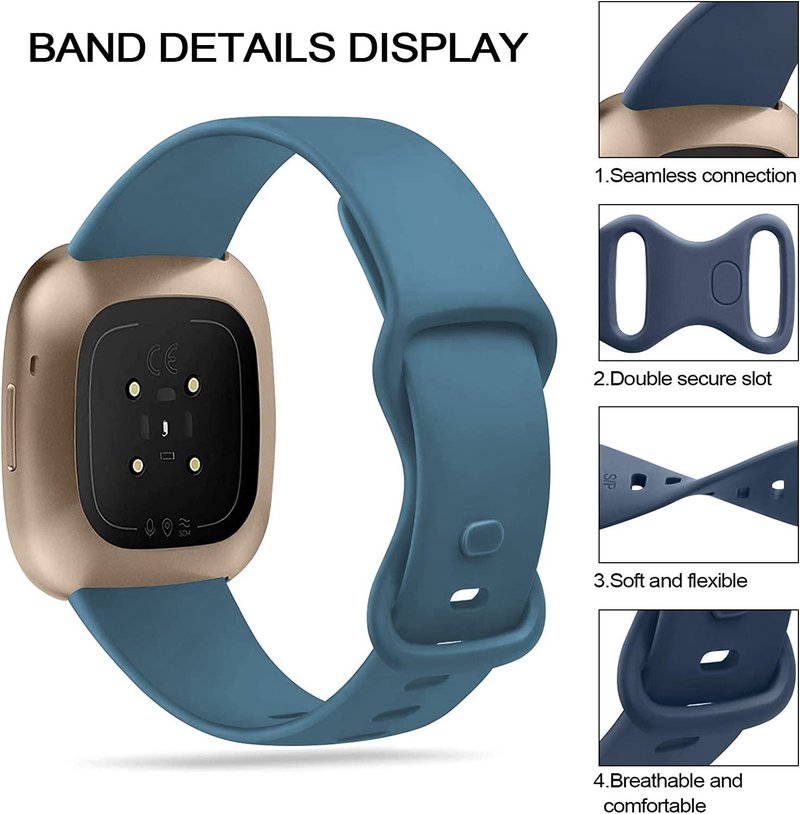 Compatible with Armitron Matrix Smartwatch bands, Quick Release New Soft Silicone Sport Replacement Straps Compatible with Armitron Connect Matrix, Link, Lunar, Boom, Eclipse Smartwatch (3 Pack-1, 20mm size band)