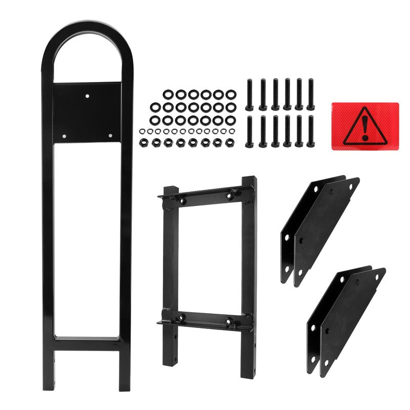Roykaw Golf Cart No-Drilling Rear Seat Safety Grab Bar Compatible with EZGO, Club Car, Yamaha Gas & Electric Vehicles, Golf Handrail Bar for Rear Seat Passenger, Detachable & Easy to Install