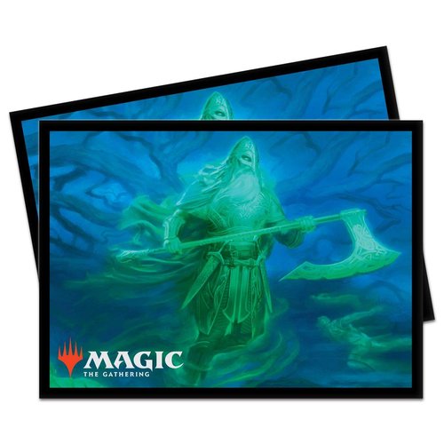 Kaldheim Combo 100+ Deck Box and 100ct Sleeves Featuring Ranar The Ever-Watchful for Magic: The Gathering - Protect Your Cards and Always be Ready for Battle Against Friends Or Enemies in Style