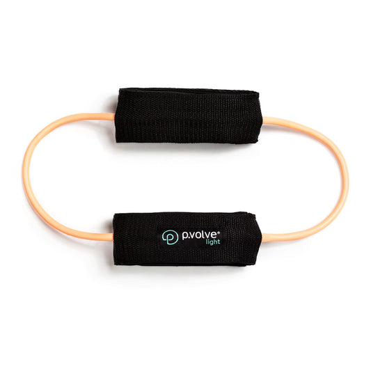 PVOLVE Ankle Workout Bands for Home Workouts - Peach - Lower Body Strength Training to Sculpt and Tone Your Legs and Core - Home Fitness Equipment for a Quick Exercise