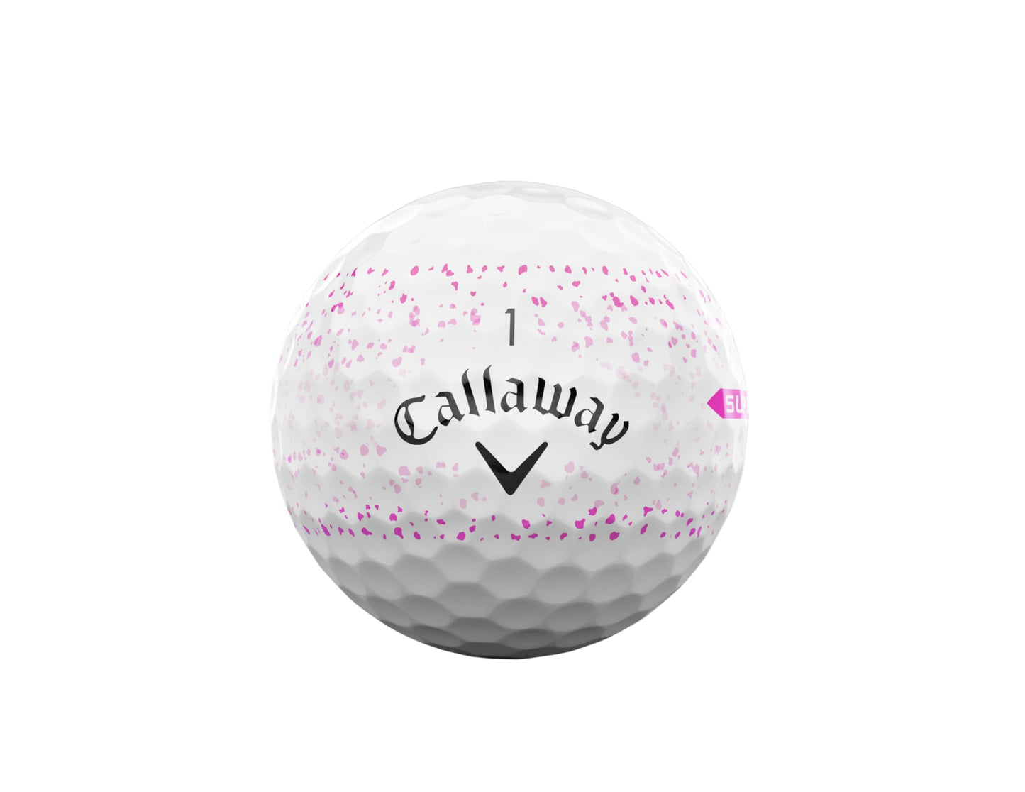 Callaway Golf Supersoft Golf Balls (2023 Version, Pink Splatter)